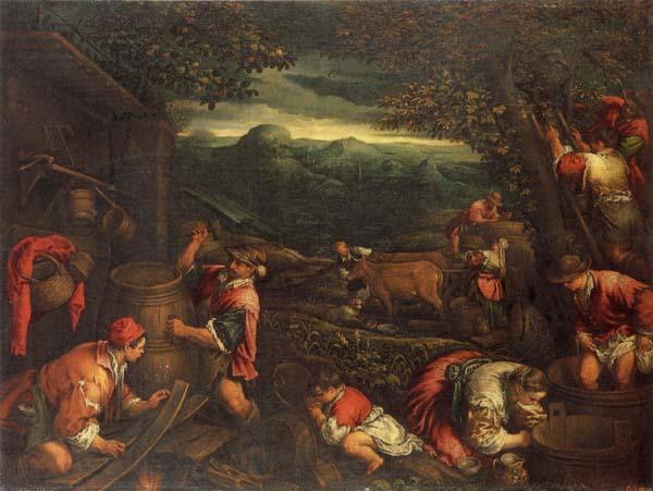 Francesco Bassano the younger Autumn Spain oil painting art